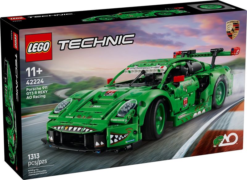 Lego Technic 42224 - Porsche 911 GT3 R REXY AO Racing