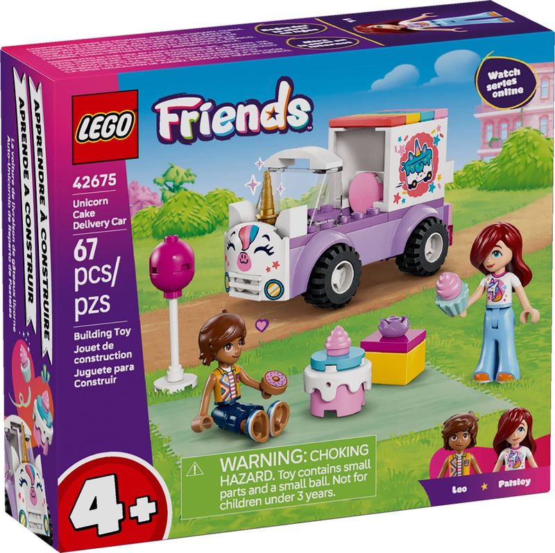 Lego Friends 42675 - Unicorn Cake Delivery Car