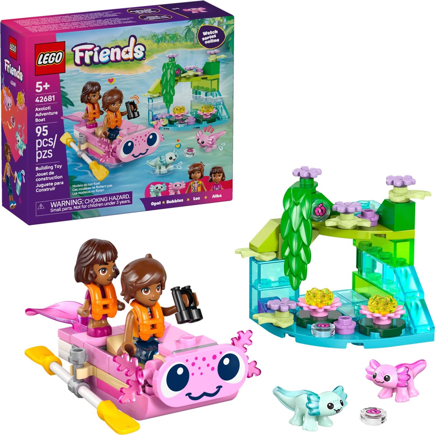 Lego Friends 42681 - Axolotl Adventure Boat