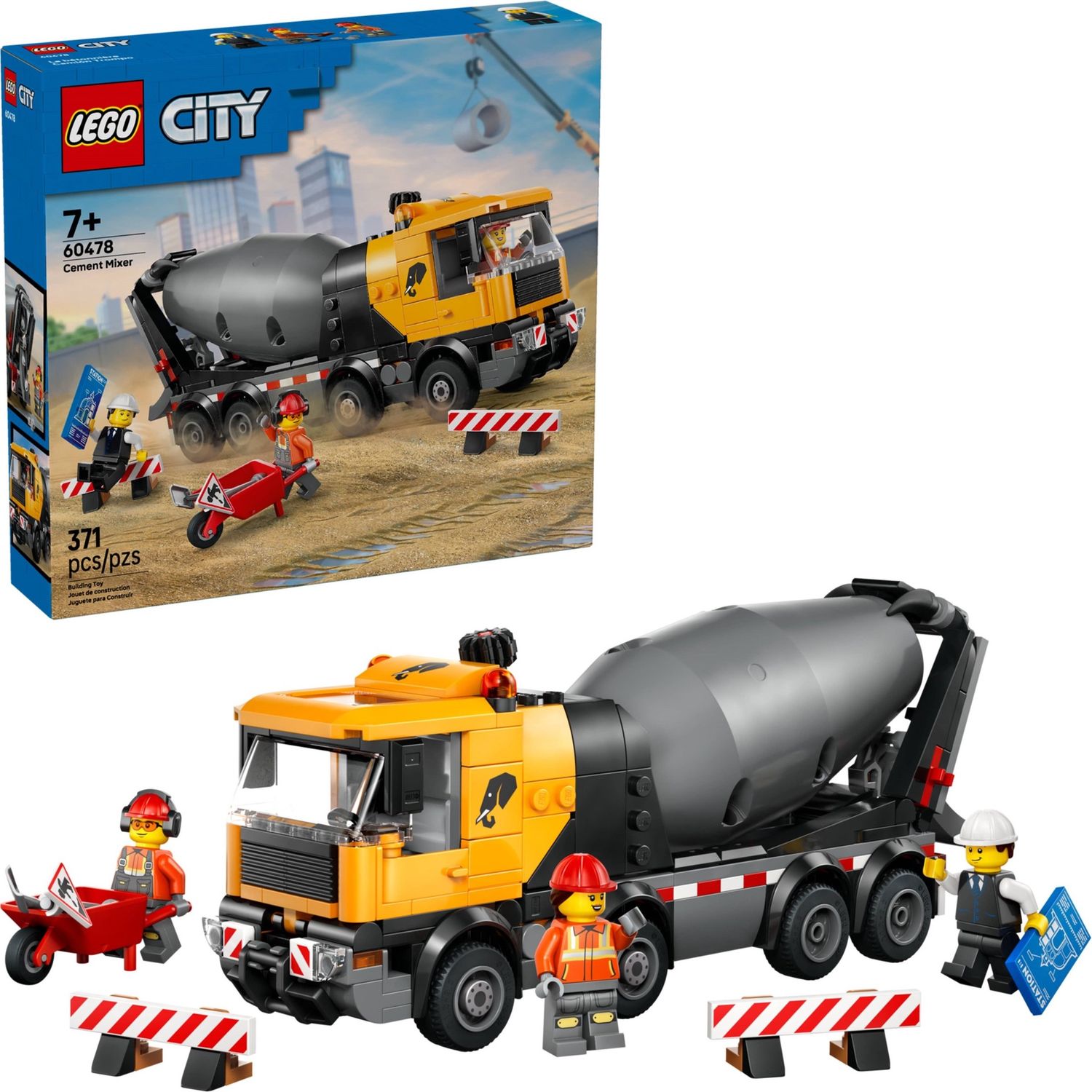 Lego City 60478 - Cement Mixer
