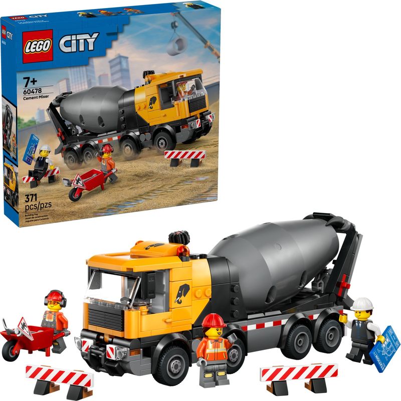 Lego City 60478 - Cement Mixer