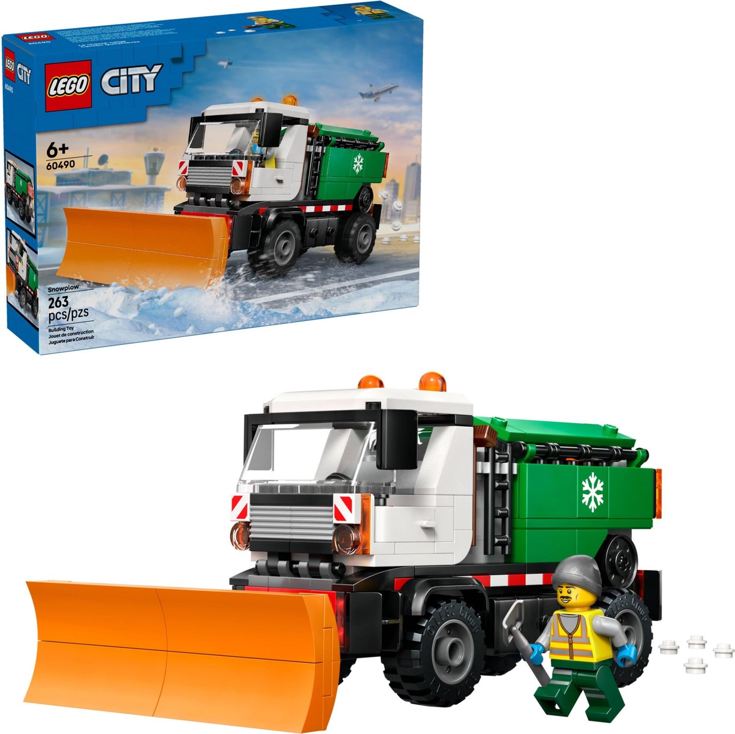 Lego City 60490 - Snowplow