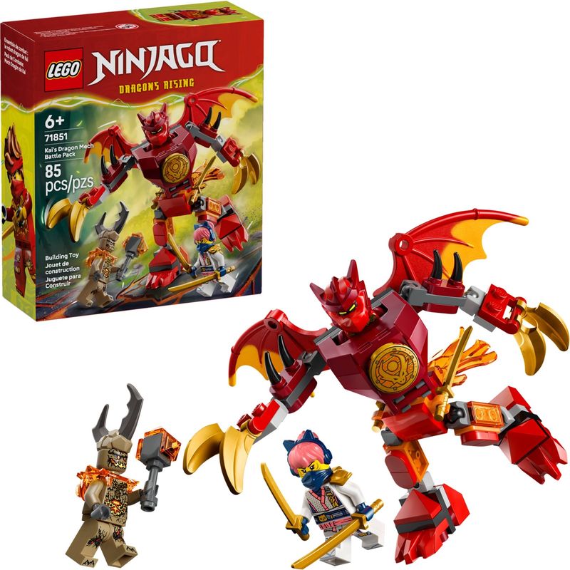 Lego Ninjago 71851 - Kai's Dragon Mech Battle Pack