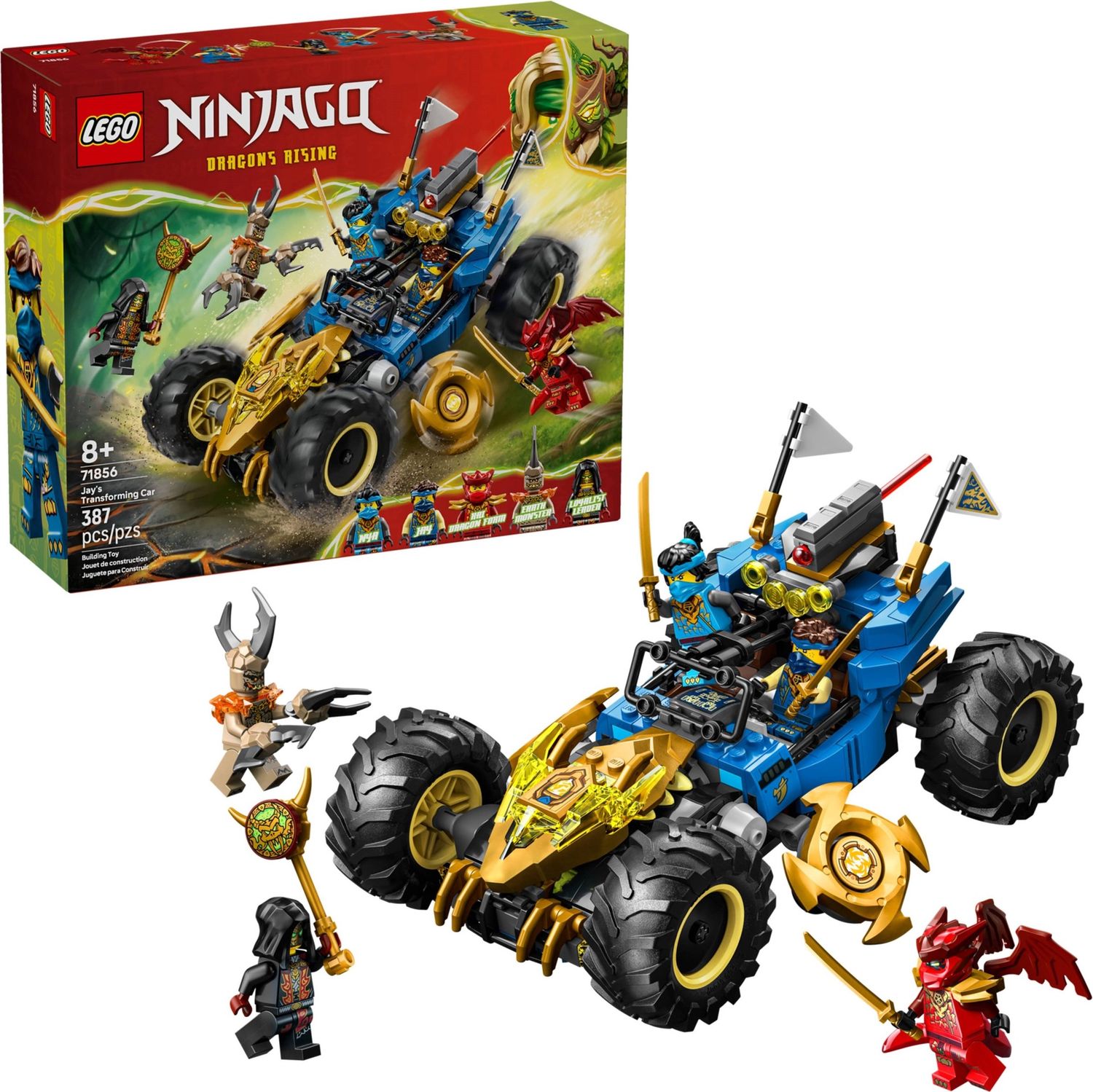 Lego Ninjago 71856 - Jay's Transforming Car