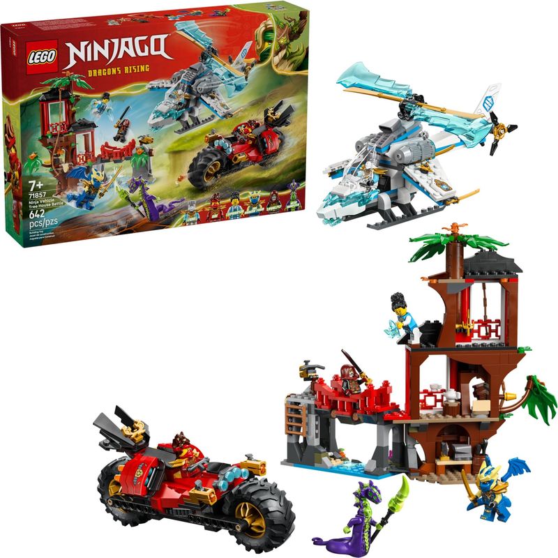 Lego Ninjago 71857 - Ninja Vehicle Tree House Battle