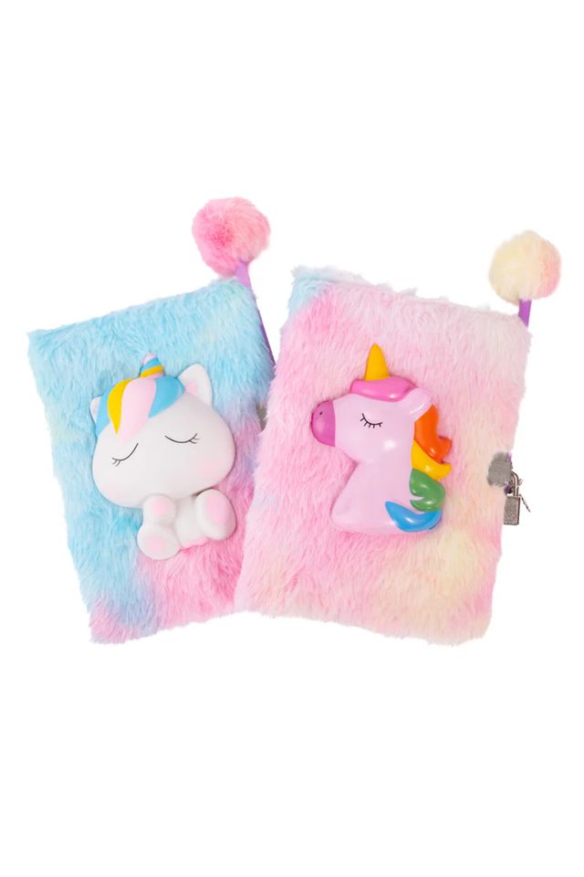 Great Pretenders - Unicorn Furry Friends Squishy Journal