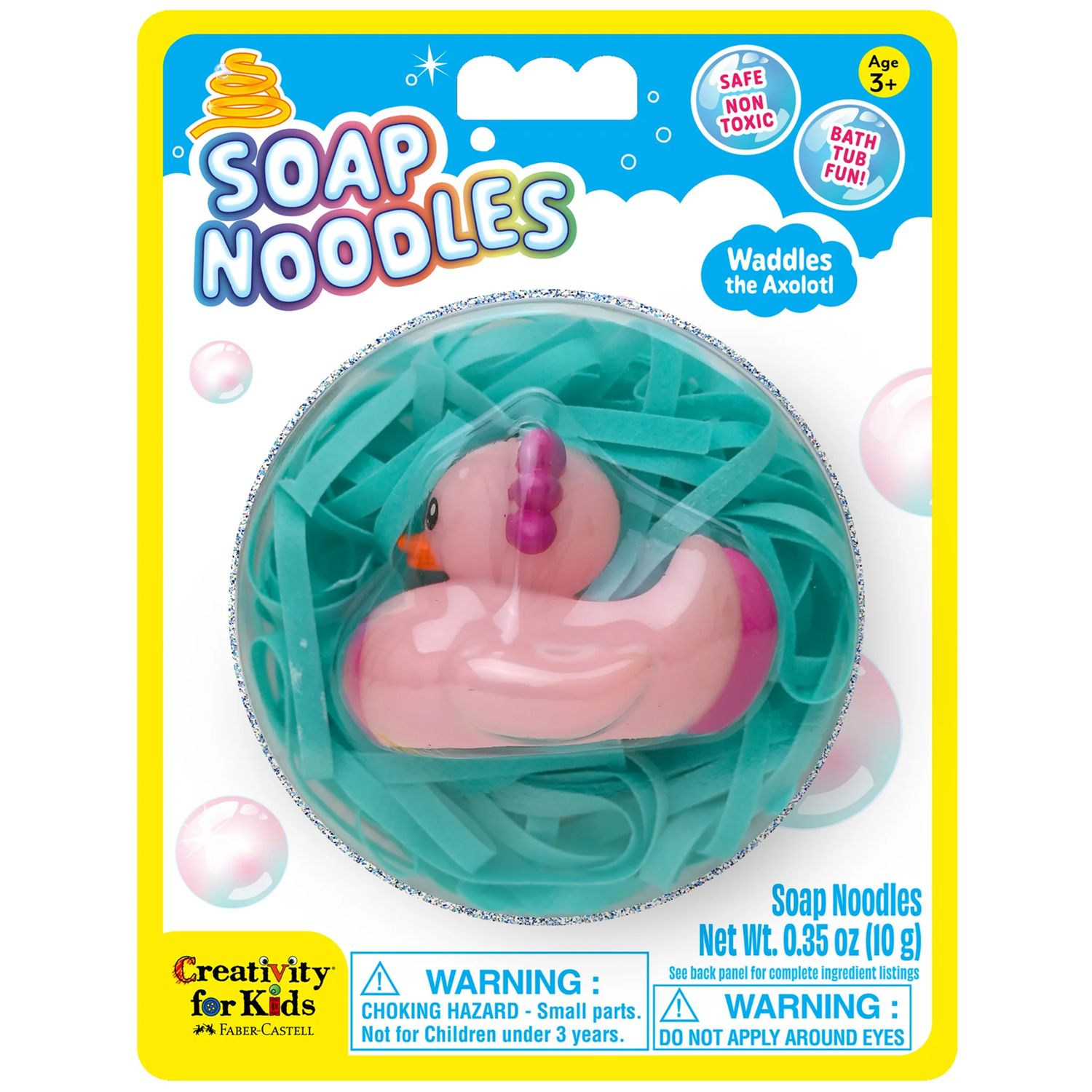 Creativity for Kids - Soap Noodles Axolotl