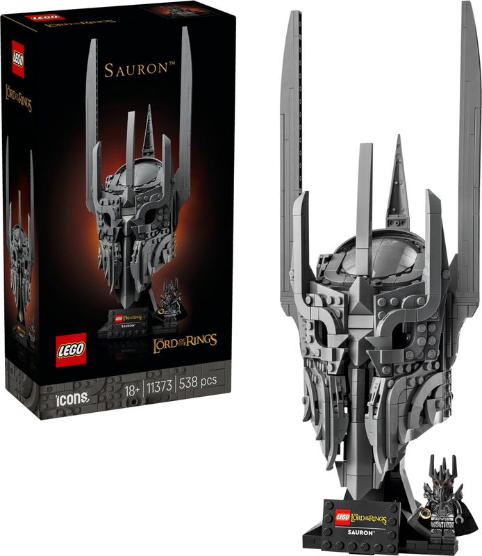 Lego Icons 11373 - The Lord of the Rings: Sauron's Helmet