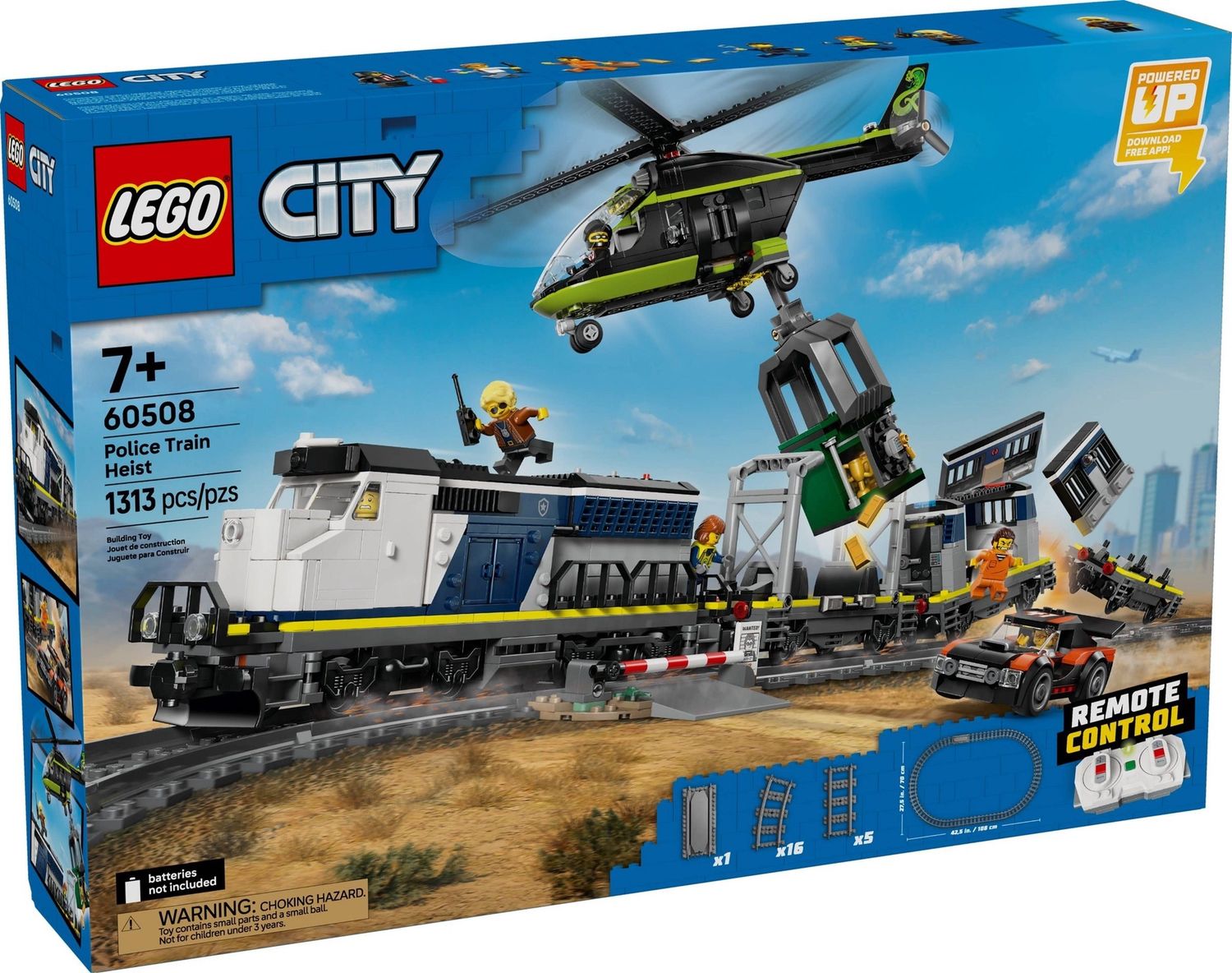 Lego City 60508 - Police Train Heist