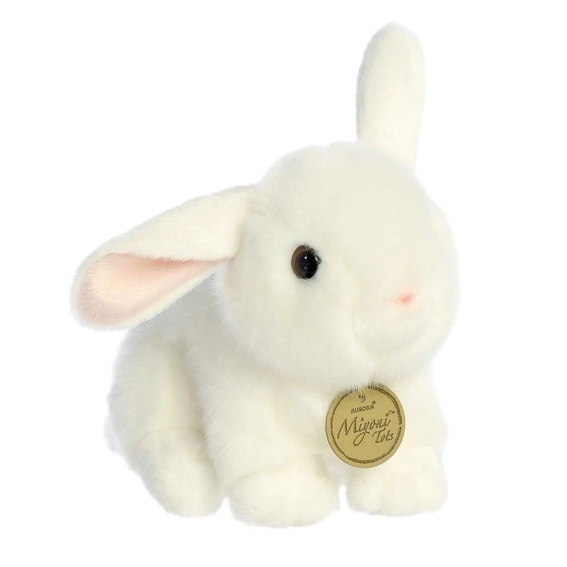 Aurora Miyoni - 8" Playful Baby White Bunny