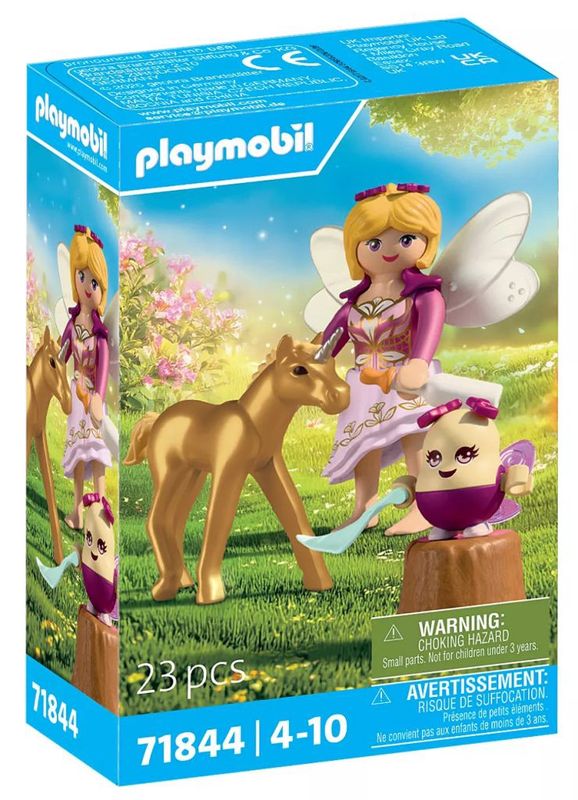 Playmobil Magic Unicorns 71844 - Golden Unicorn Foal with Fairy
