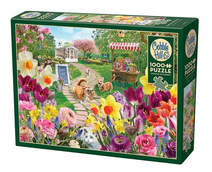 Cobble Hill 1000 Piece Puzzle - Springtime Frolic