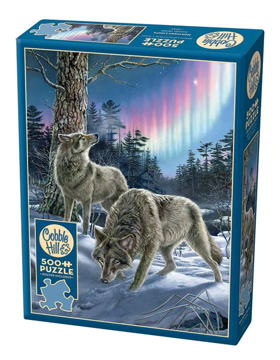 Cobble Hill 500 Piece Puzzle - Northern Lights