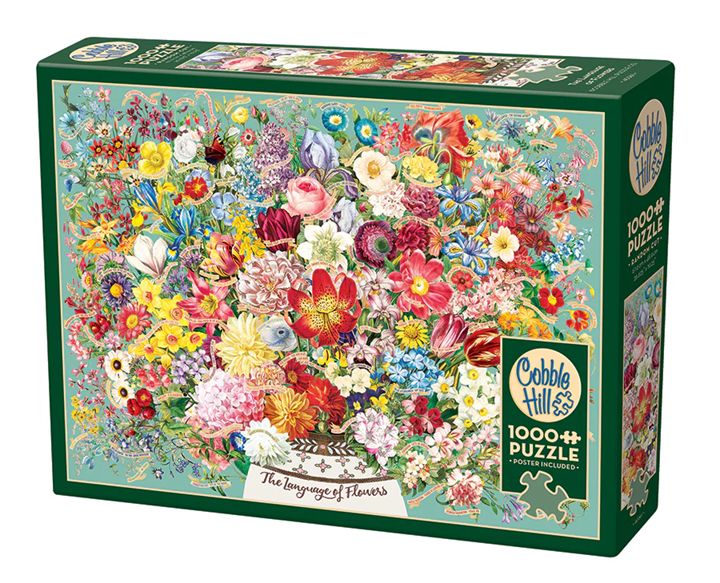 Cobble Hill 1000 Piece Puzzle - The Language of Flowers
