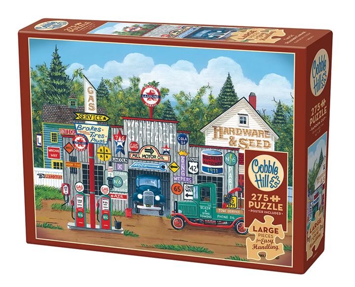 Cobble Hill 275 Piece Easy Handling Puzzle - The Ol' Roadside Garage