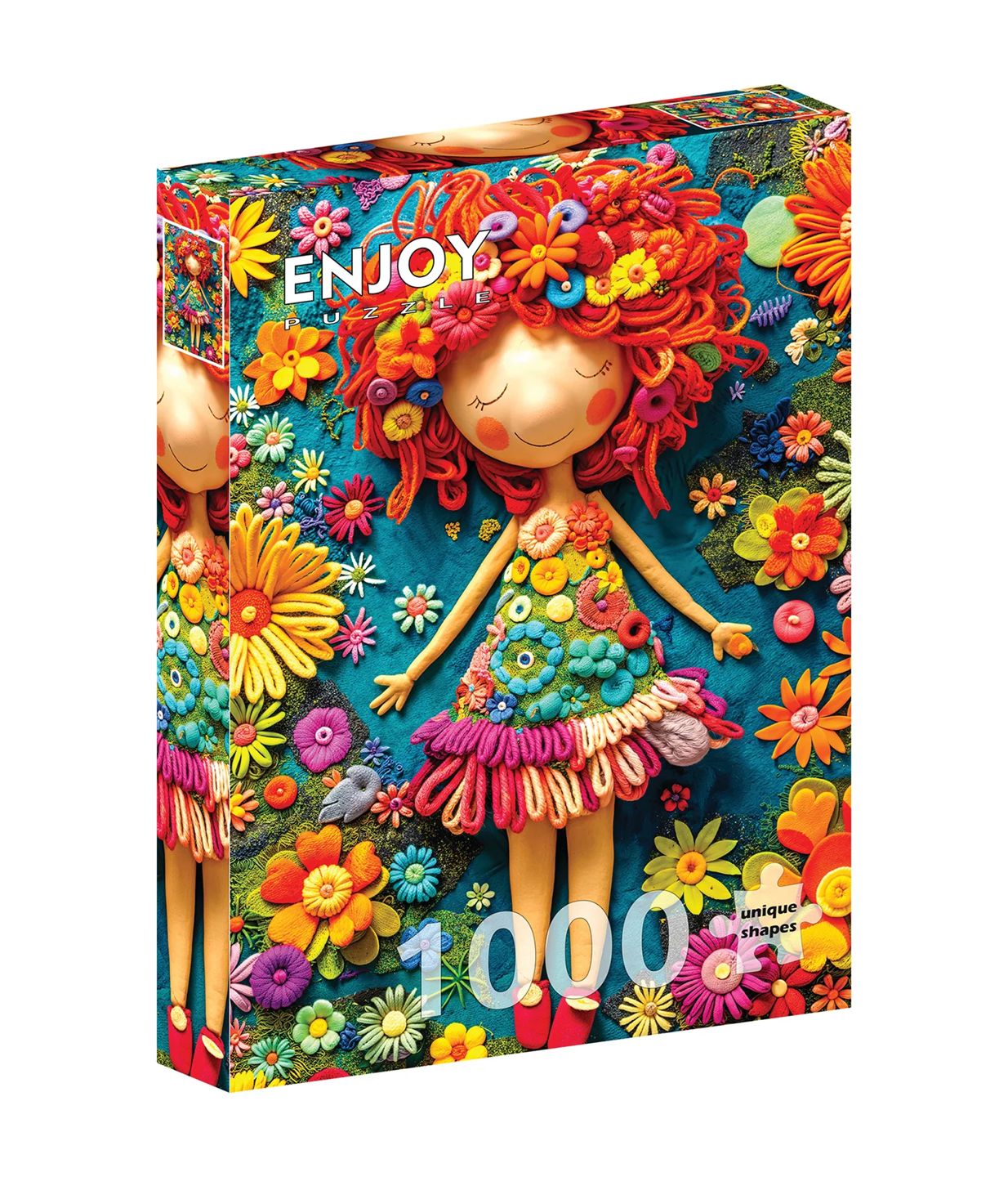Enjoy Puzzle 1000 Piece Puzzle - Yarned Joy (AI Assistance)
