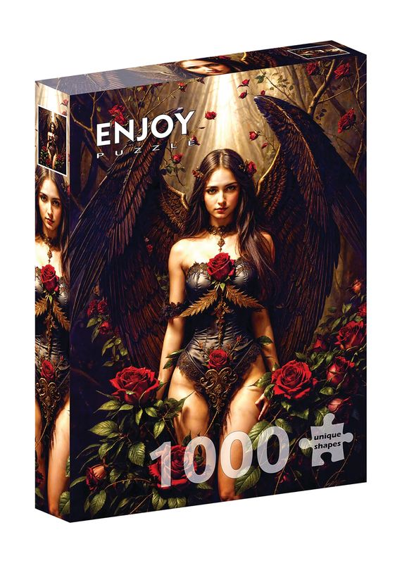 Enjoy Puzzle 1000 Piece Puzzle - Dark Angel (AI Assistance)