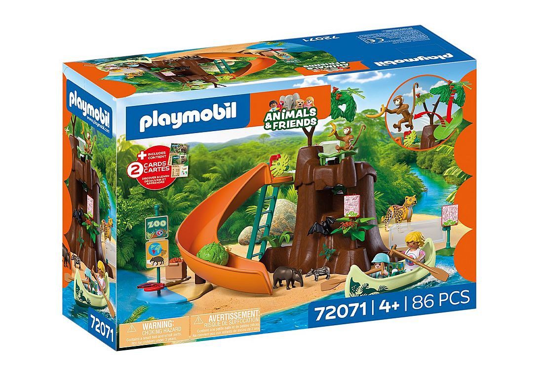 Playmobil Animals &amp; Friends 72071 - Zoo: Jungle Adventure
