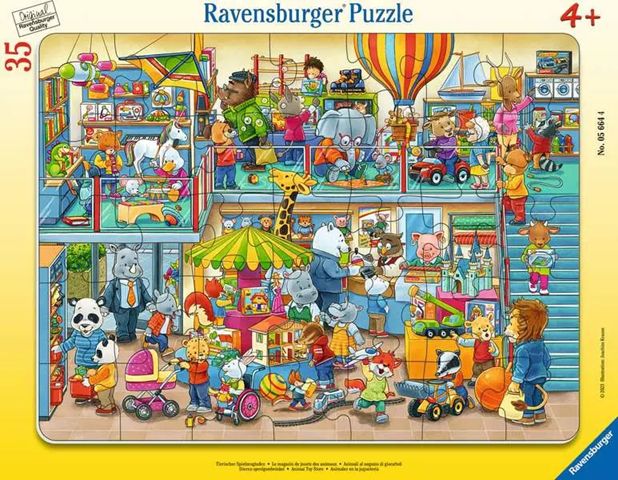Ravensburger 35 Piece Tray Puzzle - Animal Toy Store