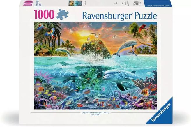 Ravensburger 1000 Piece Puzzle - Underwater Island