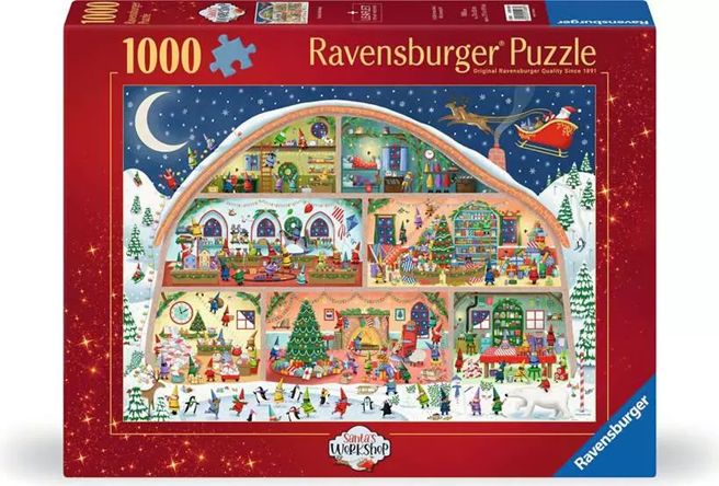 Ravensburger 1000 Piece Puzzle - Santa's Workshop