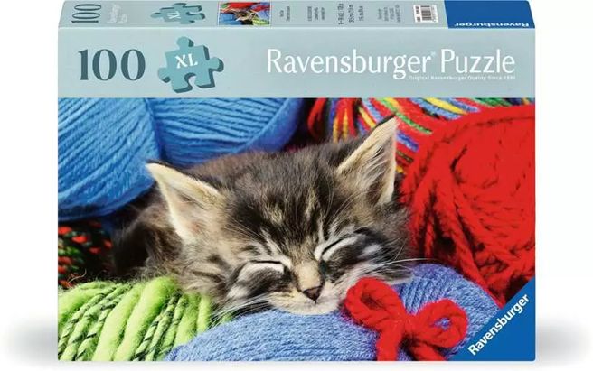 Ravensburger 100 Piece Puzzle - Wool Cat
