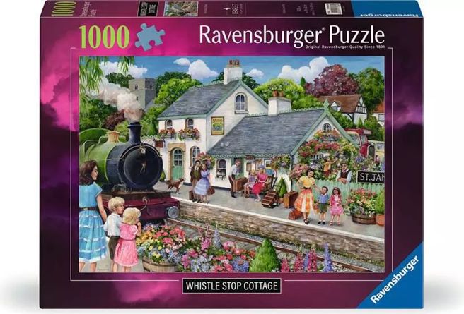 Ravensburger 1000 Piece Puzzle - Whistle Stop Cottage