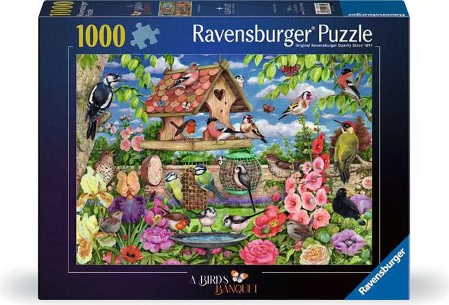 Ravensburger 1000 Piece Puzzle - The Bird Table