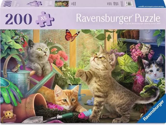 Ravensburger 200 Piece Puzzle - Cheeky Cats