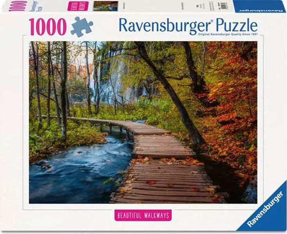 Ravensburger 1000 Piece Puzzle - Autumnal Wooden Trail