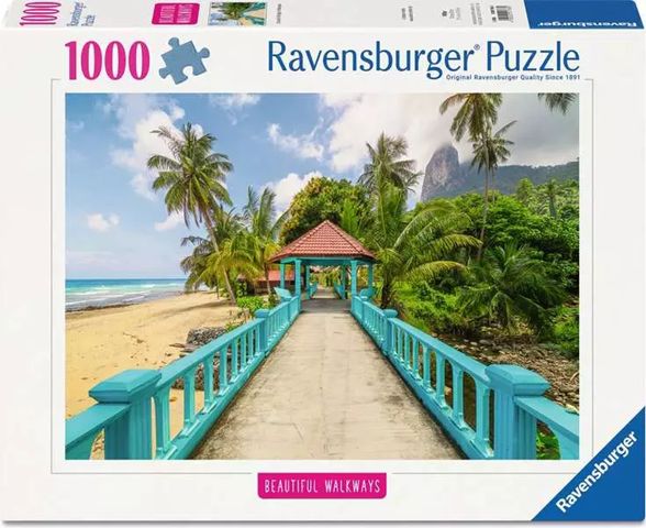 Ravensburger 1000 Piece Puzzle - Colorful Bridge in Malaysia
