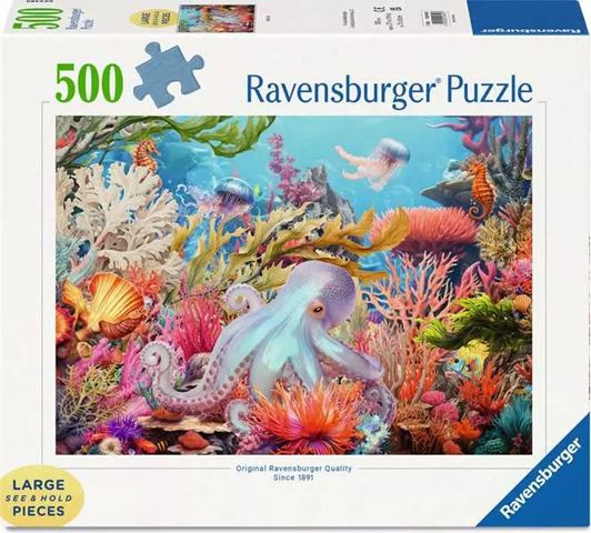 Ravensburger 500 Large Piece Puzzle - Reef Life