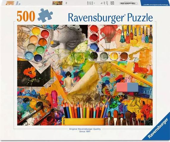 Ravensburger 500 Piece Puzzle - Art Studio