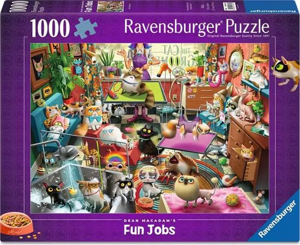 Ravensburger 1000 Piece Puzzle - The Cat Groomer