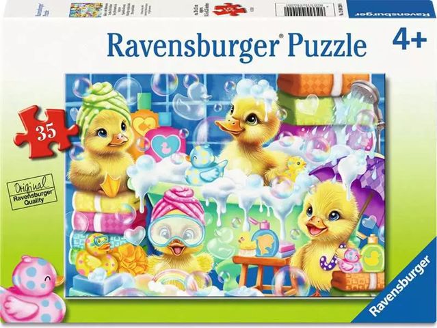 Ravensburger 35 Piece Puzzle - Scrub a Dub Duckies