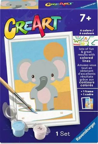 CreArt - Cute Elephant