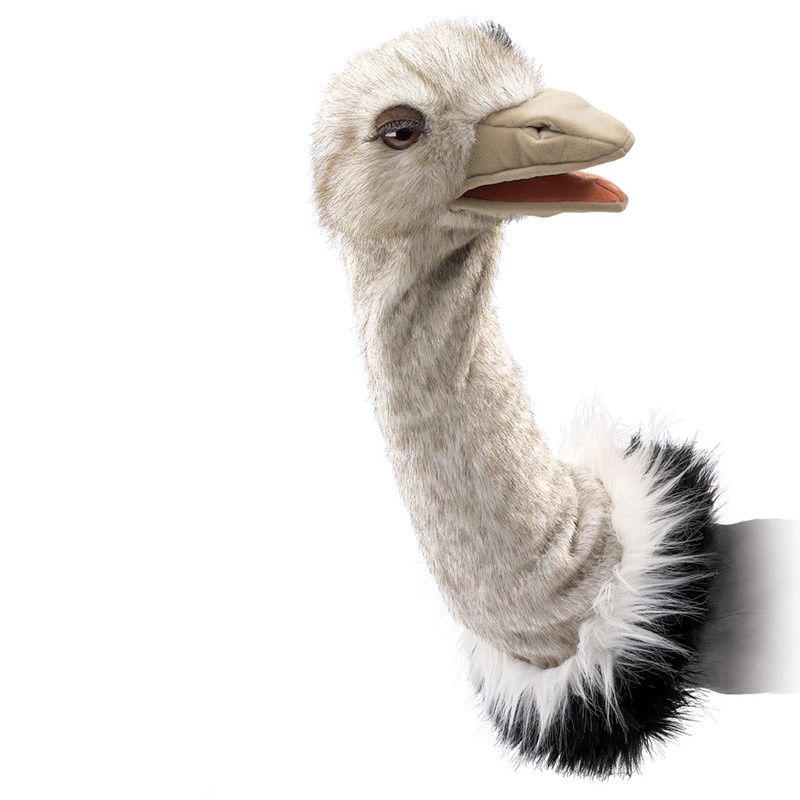 Folkmanis - Ostrich Stage Puppet