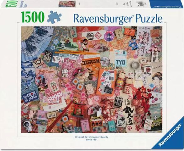 Ravensburger 1500 Piece Puzzle - Trip to Tokyo