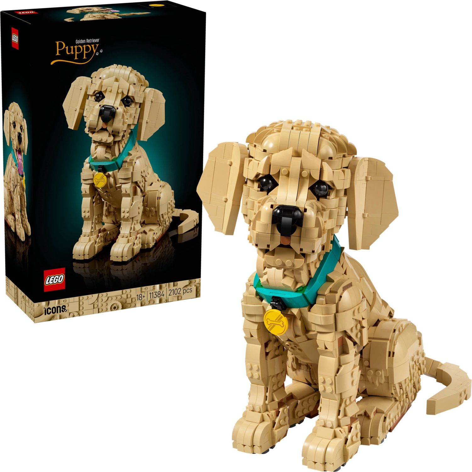 Lego Icons 11384 - Golden Retriever Puppy