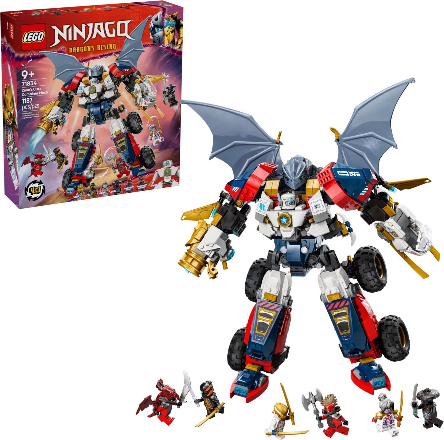 Lego Ninjago 71834 - Zane's Ultra Combiner Mech