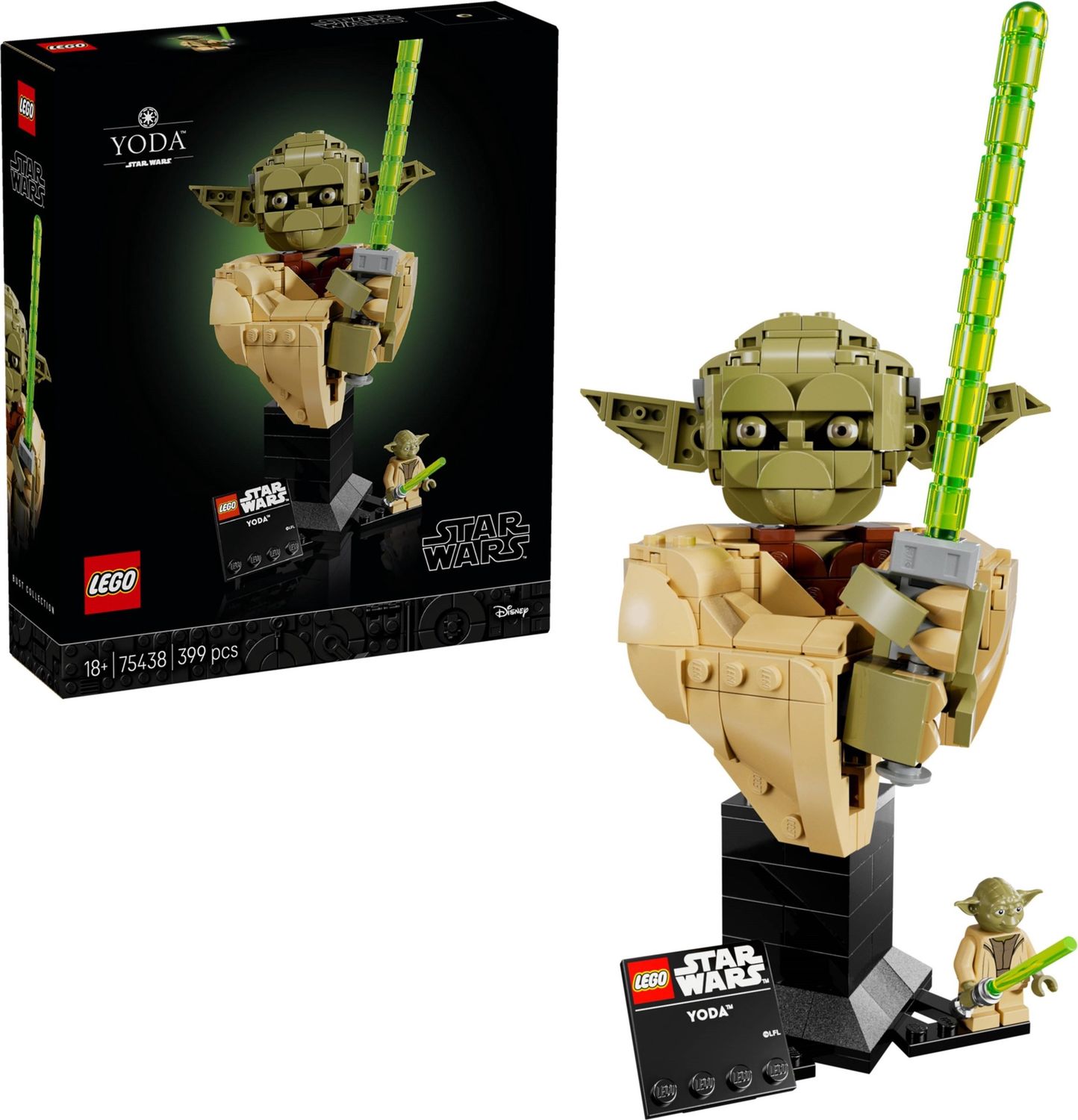 Lego Star Wars 75438 - Yoda Bust