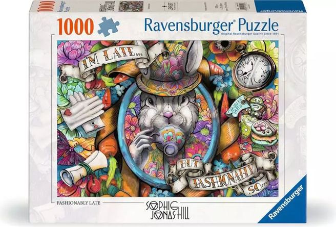 Ravensburger 1000 Piece Puzzle - Fashionably Late