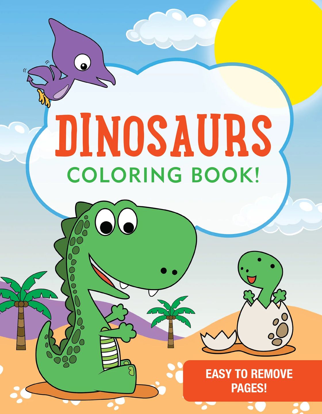 Peter Pauper Press - Dinosaurs Colouring Book