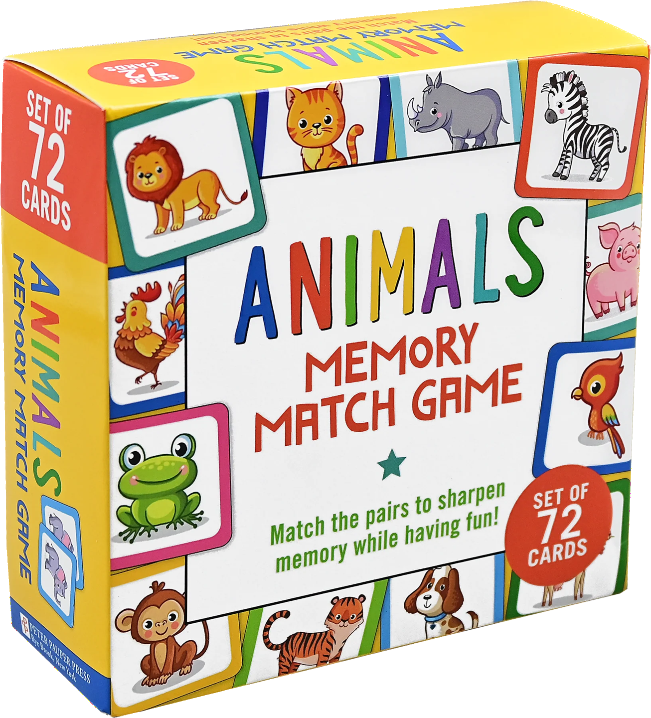 Animals Memory Match Game