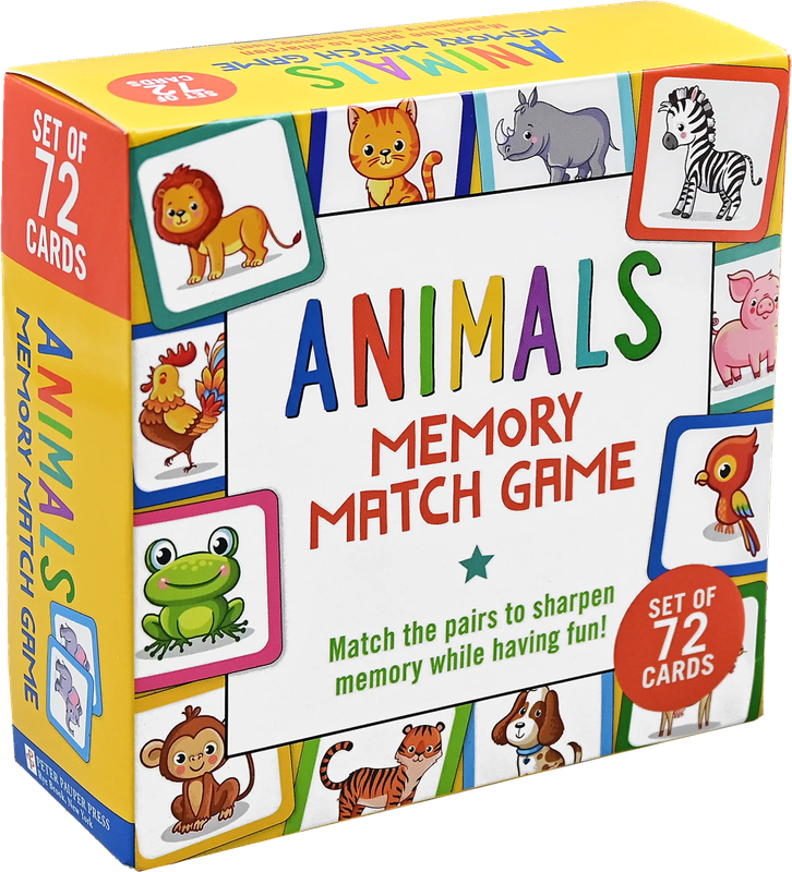 Animals Memory Match Game