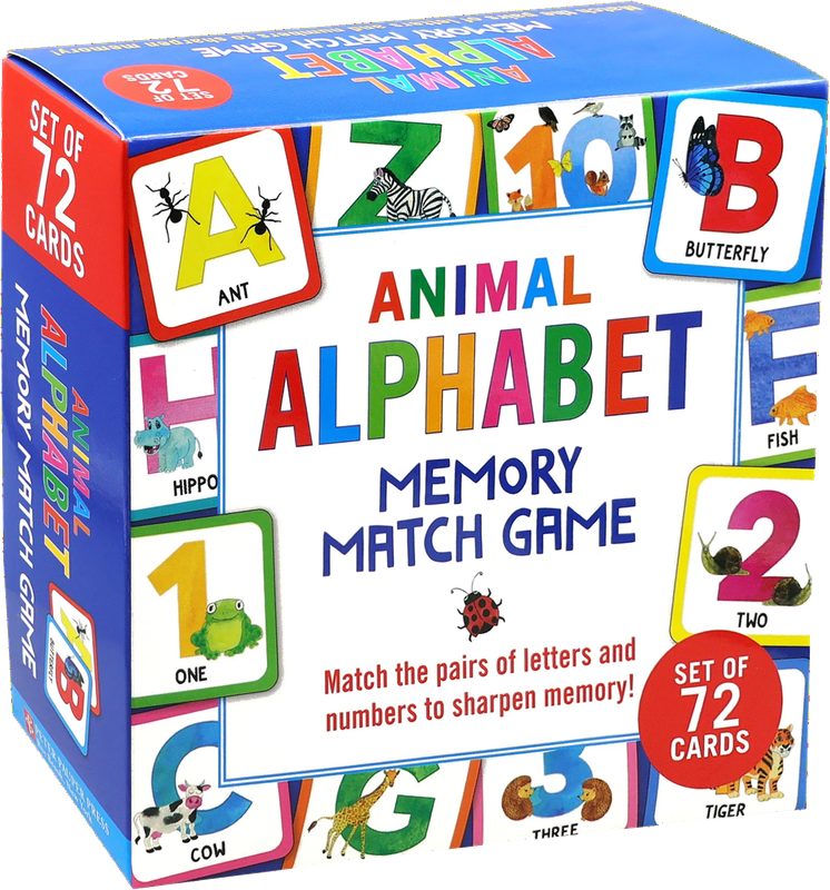 Animal Alphabet Memory Match Game