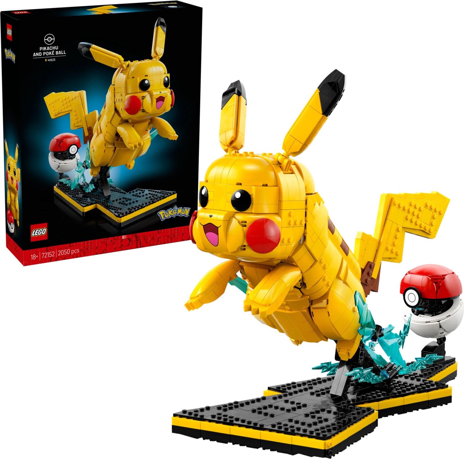 Lego Pokemon 72152 - Pikachu and Poke Ball