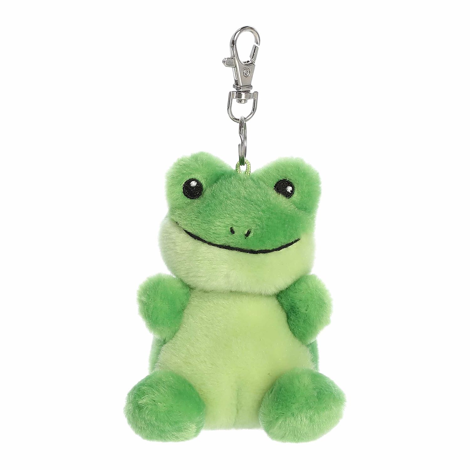 Aurora Palm Pals - 4" Ribbits Frog Clip-On