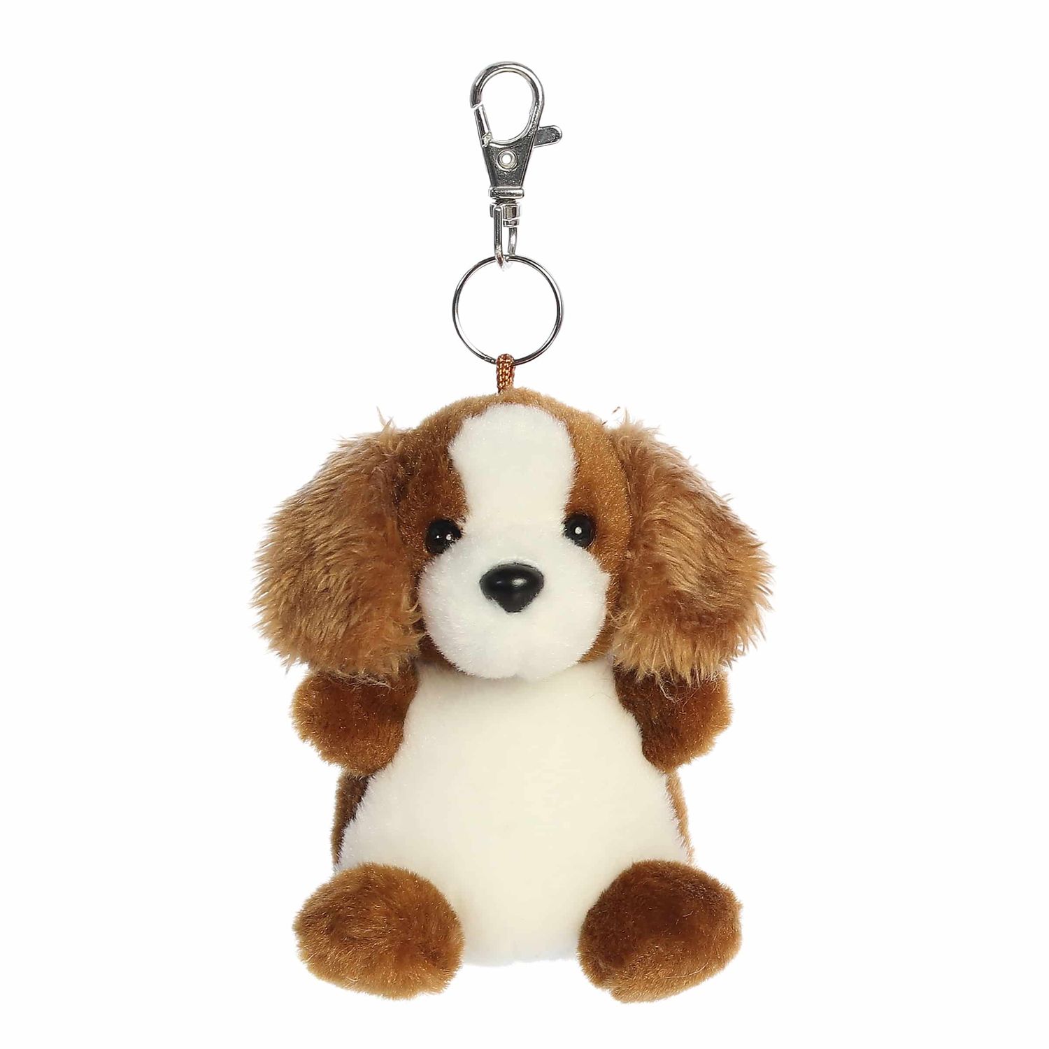 Aurora Palm Pals - 4" Lady Spaniel Clip-On Aurora Palm Pals - 4" Lady Spaniel Clip-On