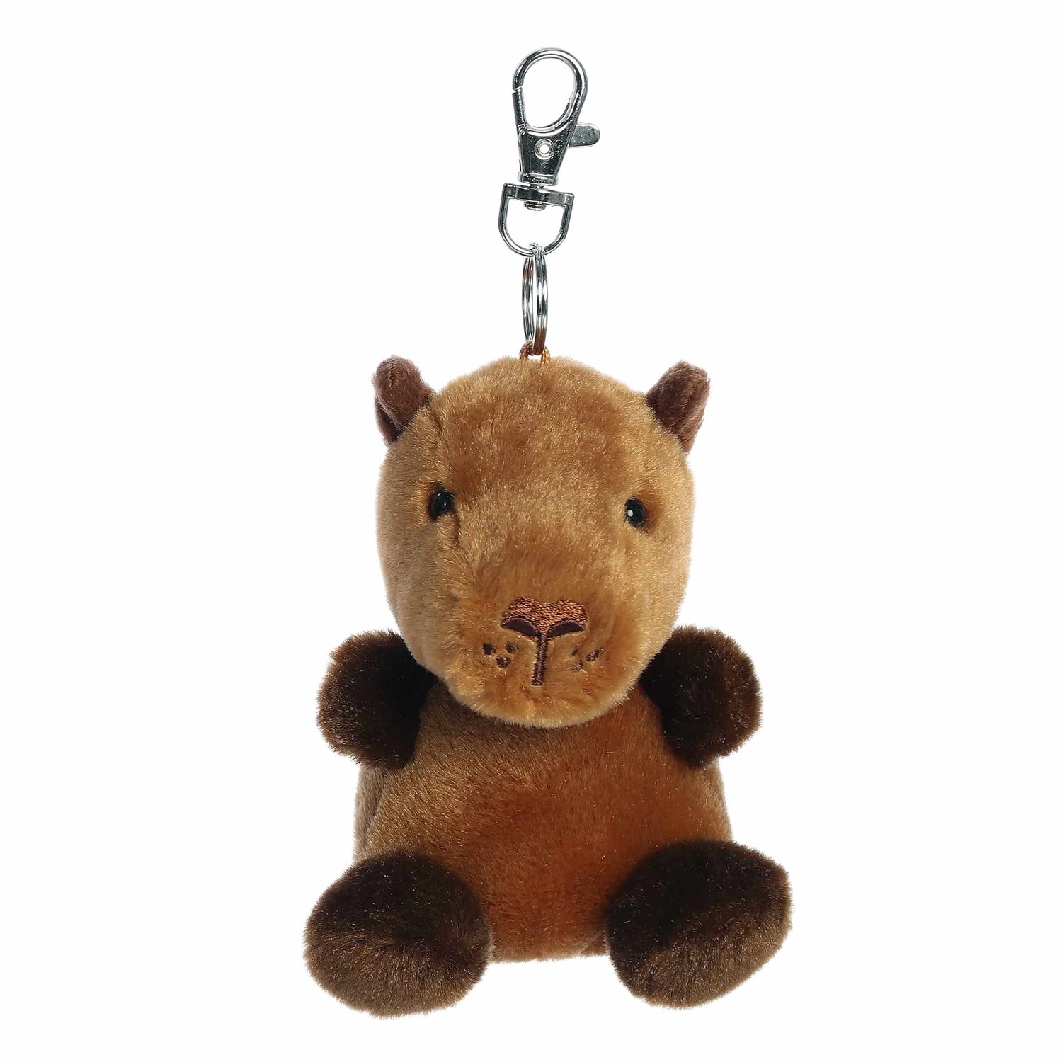 Aurora Palm Pals - 4" Sid Capybara Clip-On Aurora Palm Pals - 4" Sid Capybara Clip-On